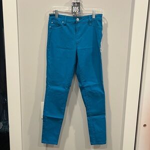 YMI Teal Straight Leg Jeans